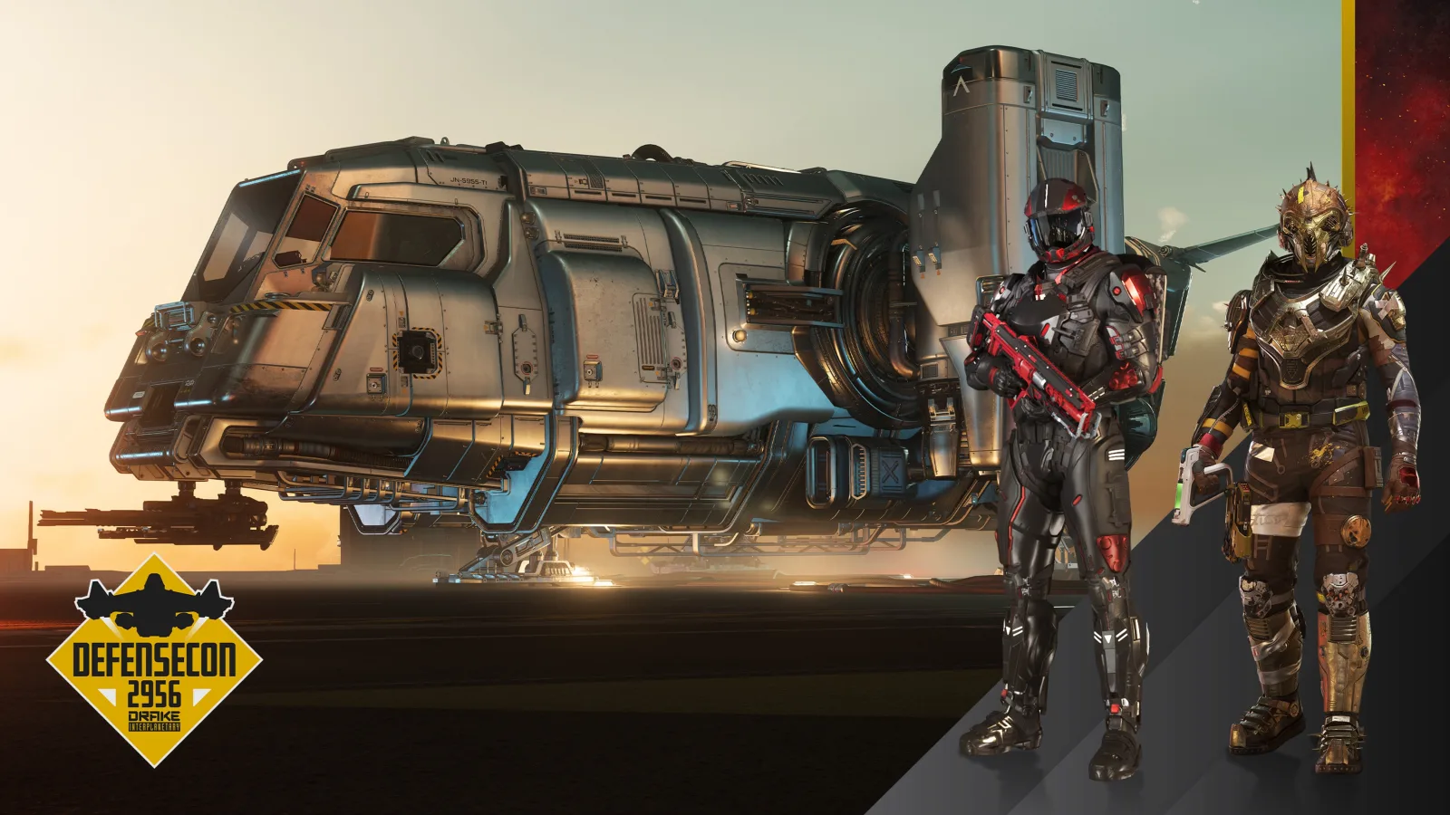 Drake DefenseCon 2956 — Generalist Starter Pack key art